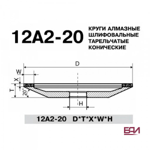 ���� �������� ������������ 12�2-20 125 16 2 6 32 100/80 ����� ��4 �2-01